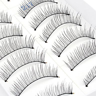 cílios postiços (10 pares)